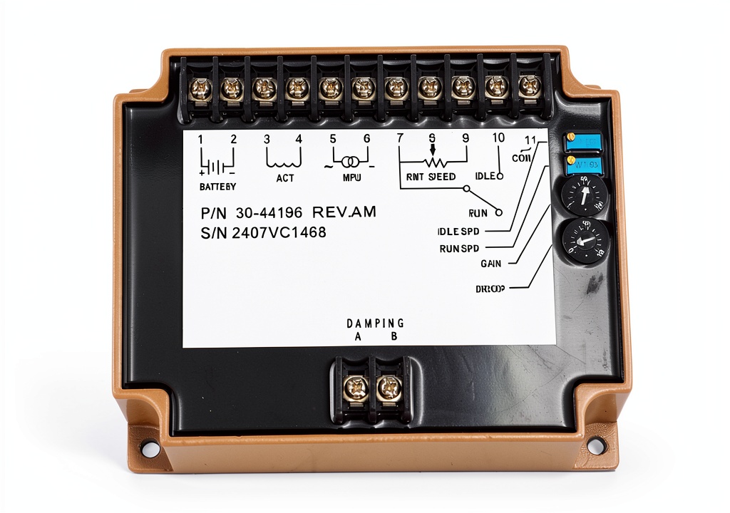 Cummins 12-24V Generator Engine Speed Controller