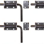 Buyers Products Zinc Steel Spring Latch 4‑Pack-0