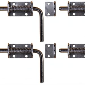 Buyers Products Zinc Steel Spring Latch 4‑Pack-0