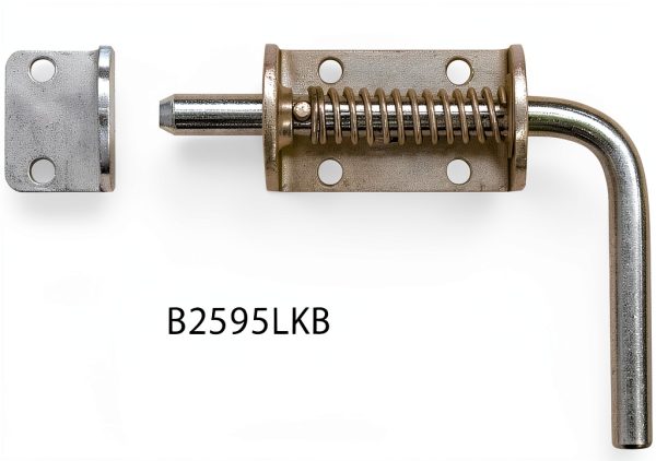 Buyers Products Zinc Steel Spring Latch 4‑Pack-1