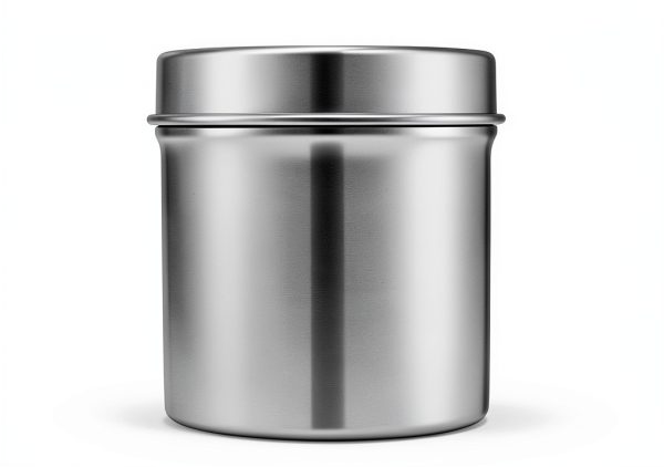Stainless Steel Disinfection Container Betued Ointment Jar 12cm Lid-1