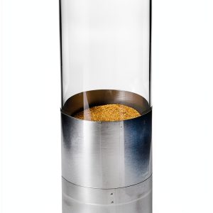 Leyden Jar for EISCO Wimshurst Machine PH0848C 2" Clear Glass 6.5"-0