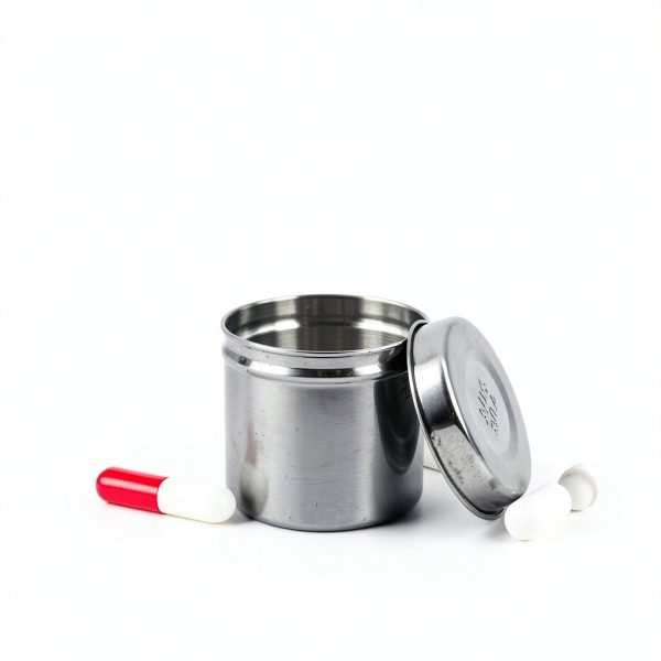 Stainless Steel Iodine Jar 2pcs 500ml Silver by Healifty Medical-5