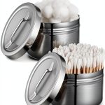 Stainless Steel Ointment Jars Yungyan 2-Pc Set 7 oz Strap Handle-0