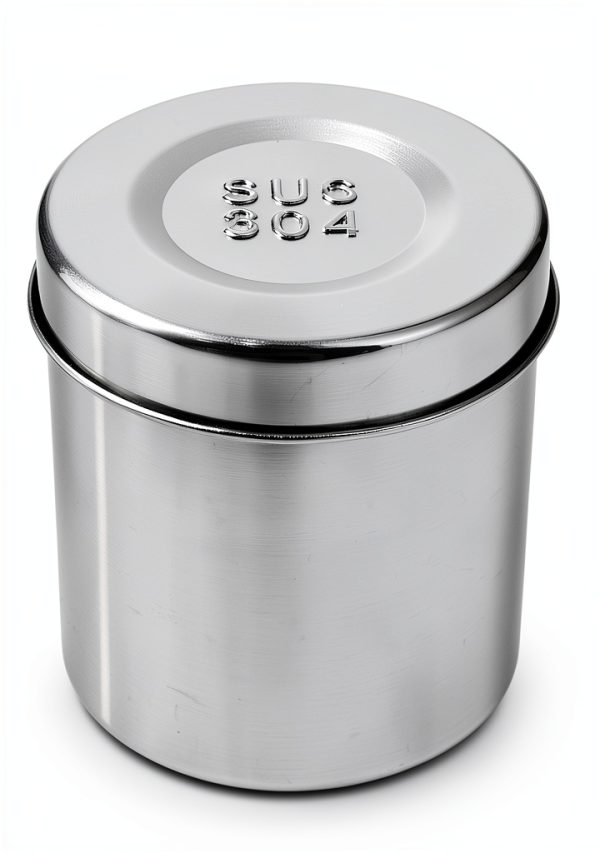 Stainless Steel Container COHEALI Dressing Jar 3.12 Square-6