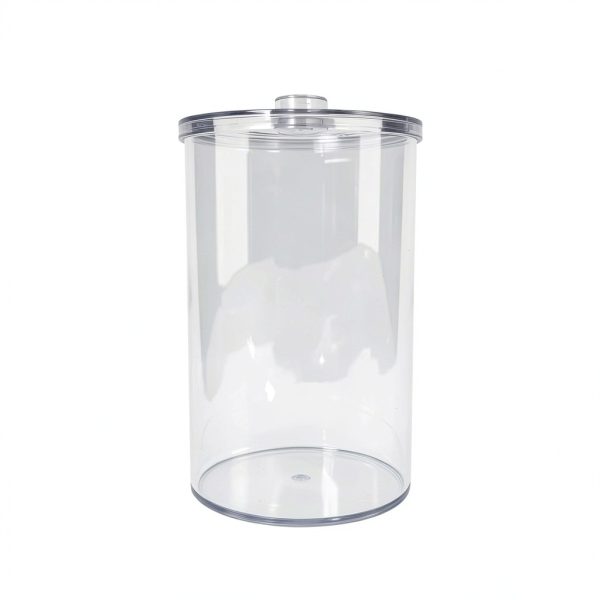 BV Medical Clear Sundry Jars Set of 5 Unlabeled 6.5in Height-2