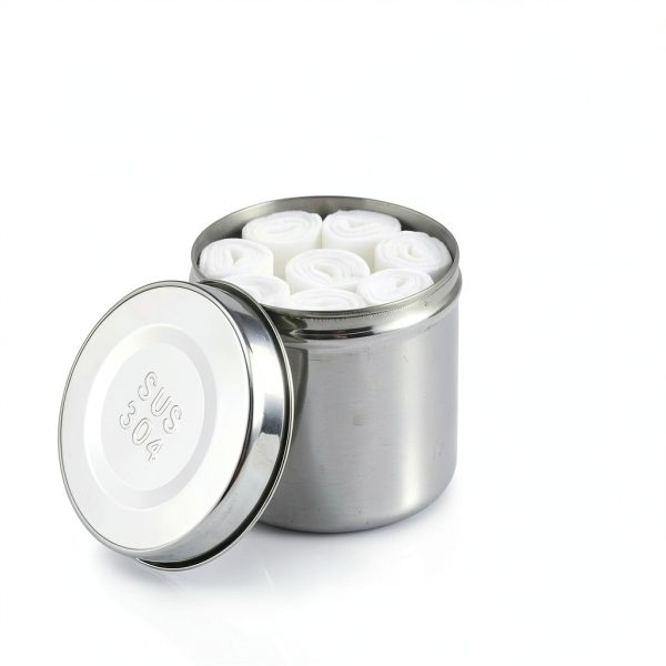 Stainless Steel Container COHEALI Dressing Jar 3.12 Square-2