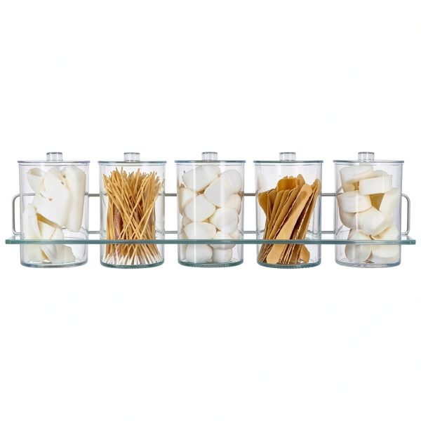 Rack Sundry Jar Acrylic Clear 24x7.5 in – Clinton Industries T-88-0