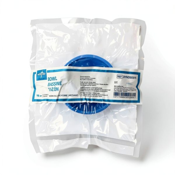 Sterile Plastic Graduated Bowl, Individually Packaged, Medium, 16 oz.,1,Each,DYND50315H-0