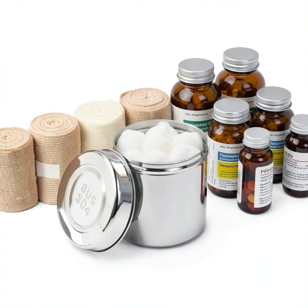 Stainless Steel Container COHEALI Dressing Jar 3.12 Square-3
