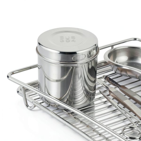 Stainless Steel Container COHEALI Dressing Jar 3.12 Square-1