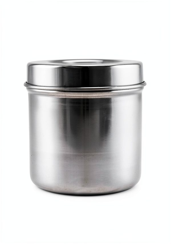 Stainless Steel Ointment Jar by QWORK - 4 Pack 10oz Storage Containers-2