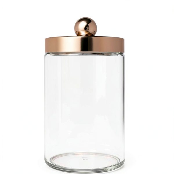 Clinic Glass Sundry Jar Sets BAOZENP 6-Piece 7"x4" Airtight Storage-3