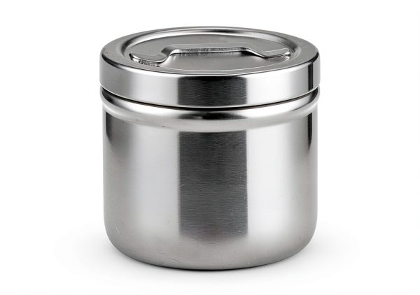 Stainless Steel Ointment Jars Yungyan 2-Pc Set 7 oz Strap Handle-4