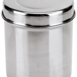 Medical Ointment Jar by Fdit 304 Stainless Steel 10cm Cotton Container-0