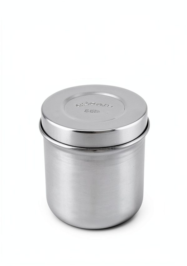 Stainless Steel Ointment Jar by QWORK - 4 Pack 10oz Storage Containers-1