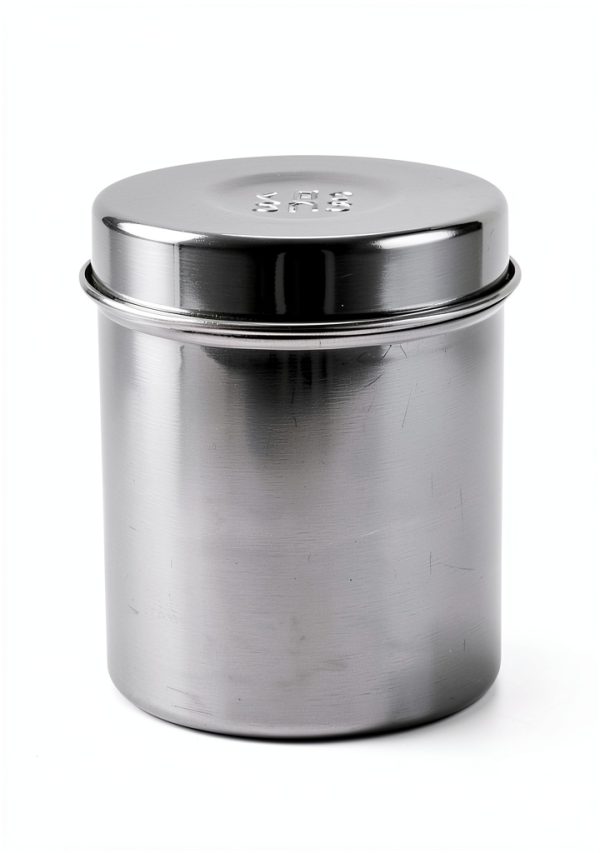 Stainless Steel Iodine Jar 2pcs 500ml Silver by Healifty Medical-8